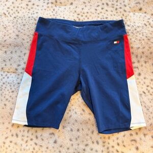 Tommy Hilfiger Womens Large Bike Shorts - Color Block